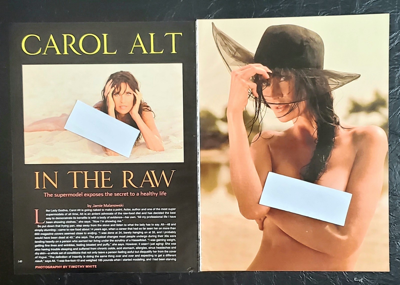 Playboy PICTORIAL ONLY - Model CAROL ALT December, 2008 8 Pages Playboy PICTORIAL ONLY - Model CAROL ALT December, 2008 8 Pages