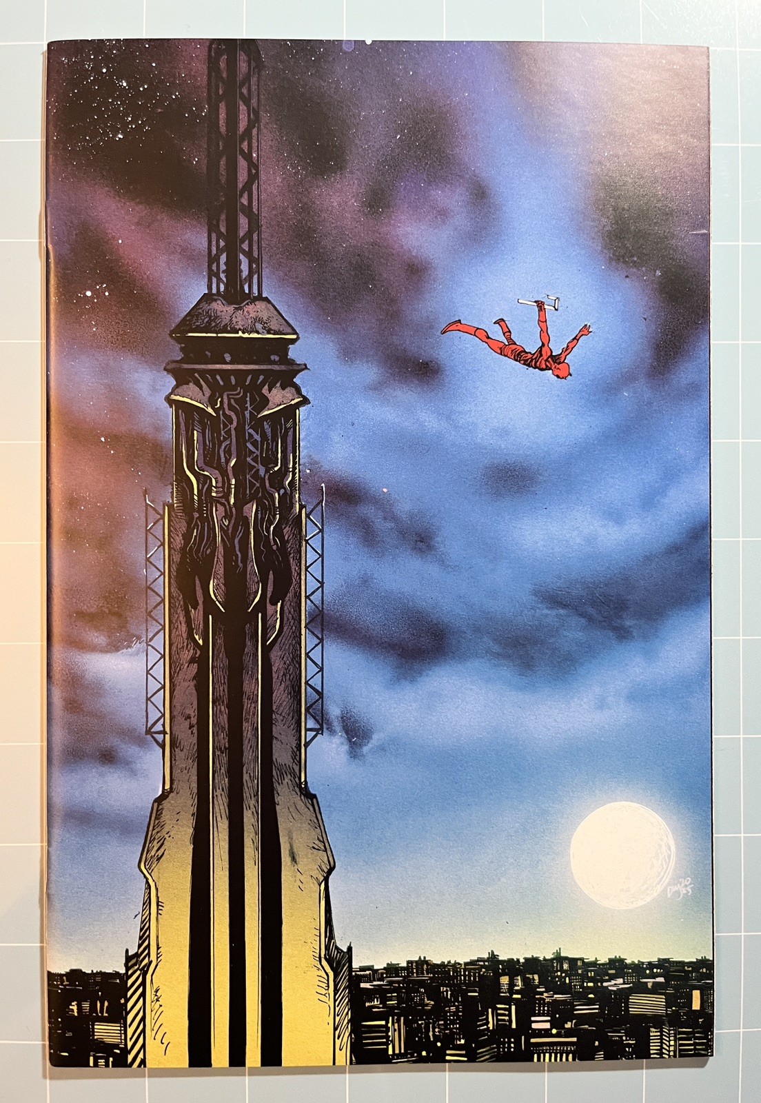 Daredevil: Cold Day in Hell #3 1:100 Daniel Warren Johnson, Virgin Variant