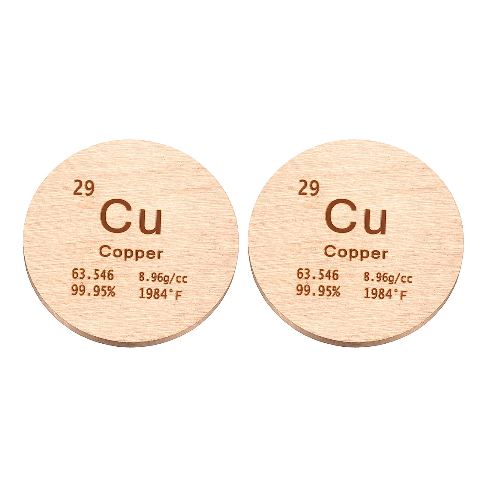 2Pcs Copper Disc 1 2Pcs Copper Disc 1