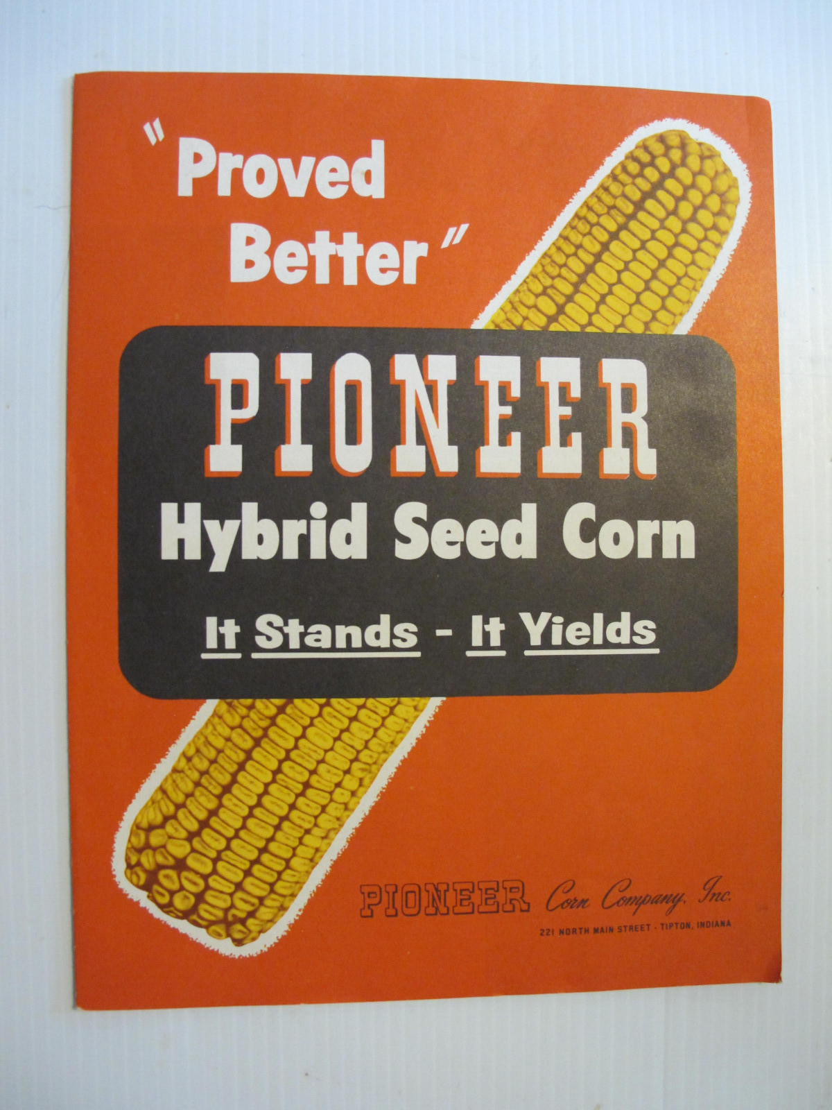 ORIGINAL 1950\'s PIONEER HYBRID SEED CORN \