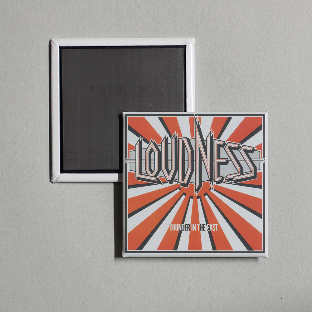 LOUDNESS - Thunder In The East Album Cover Locker Fridge Magnet