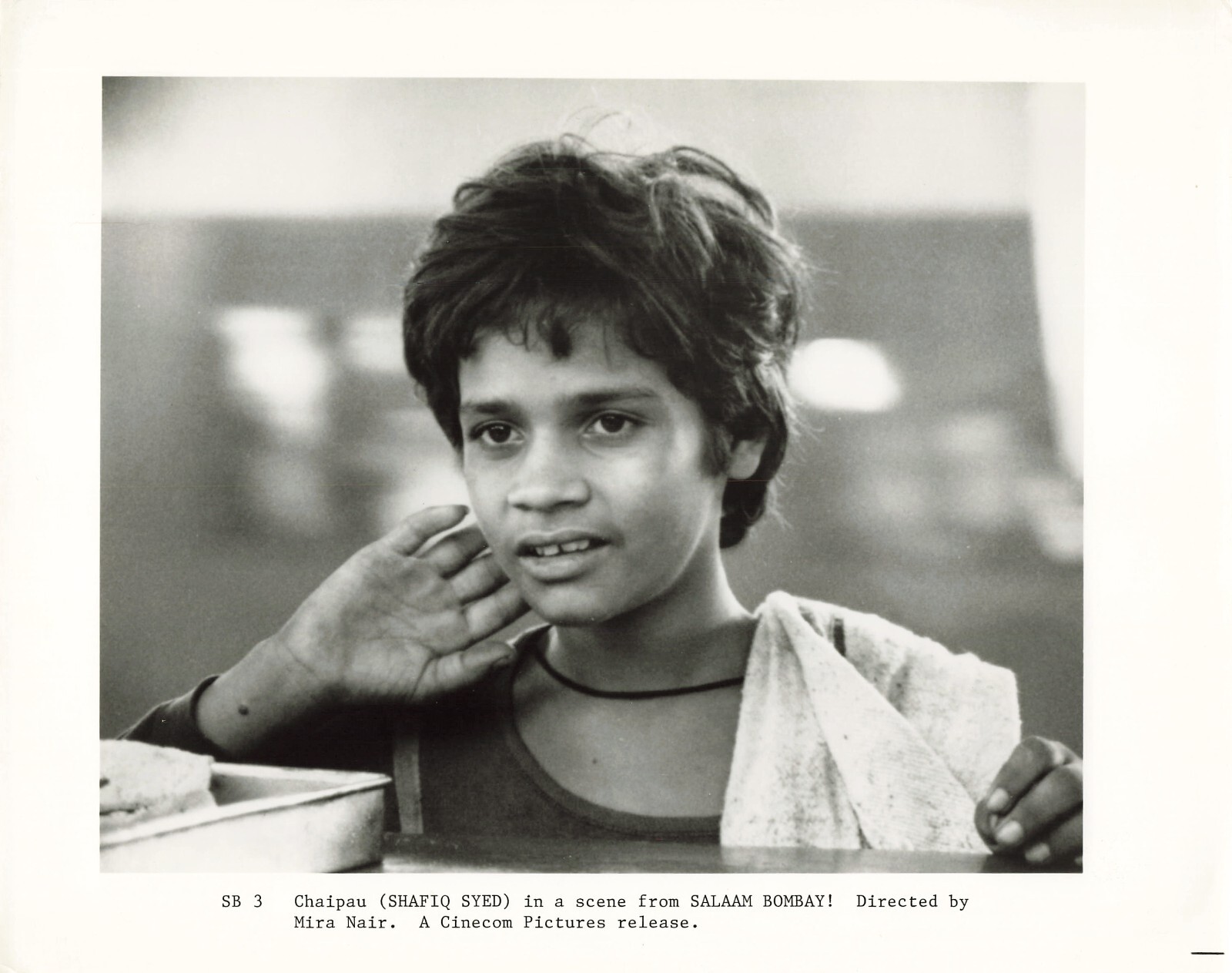 Salaam Bombay 1988 Movie Photo 8x10 Shafiq Syed Press *P112c