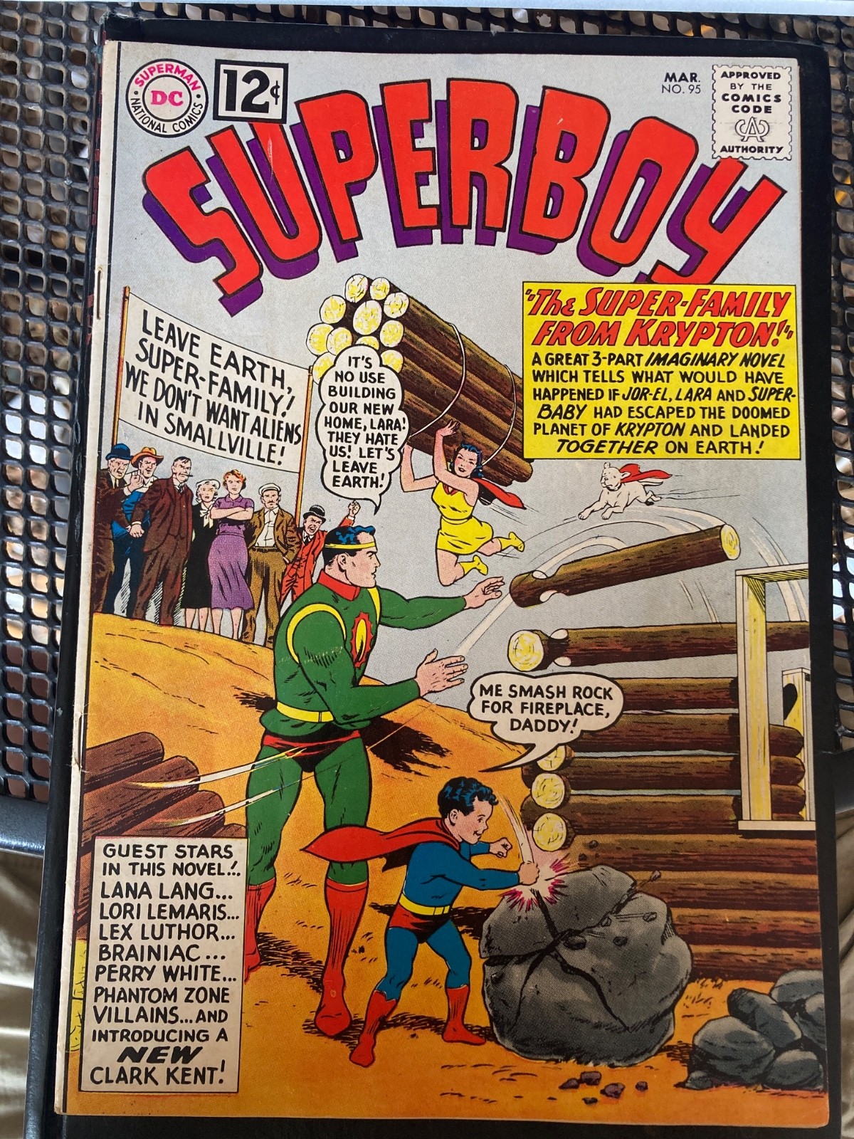 Superboy #95 (DC 1962) Very High Grade  Gorgeous Copy Get it Graded