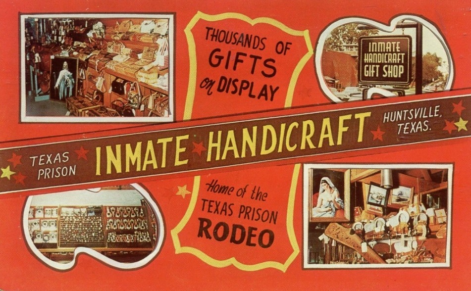 Texas Prison Rodeo Inmate Handicraft Huntsville Texas tx Fridge Magnet