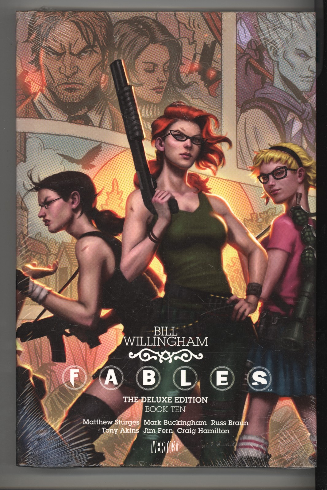 Fables the Deluxe Edition Book 10 Bill Willingham Vertigo Never Read Hardcover Fables the Deluxe Edition Book 10 Bill Willingham Vertigo Never Read Hardcover