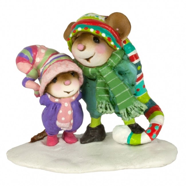 Wee Forest Folk HILLARIOUS HEADWEAR M-342b NEW IN BOX Retired 2018