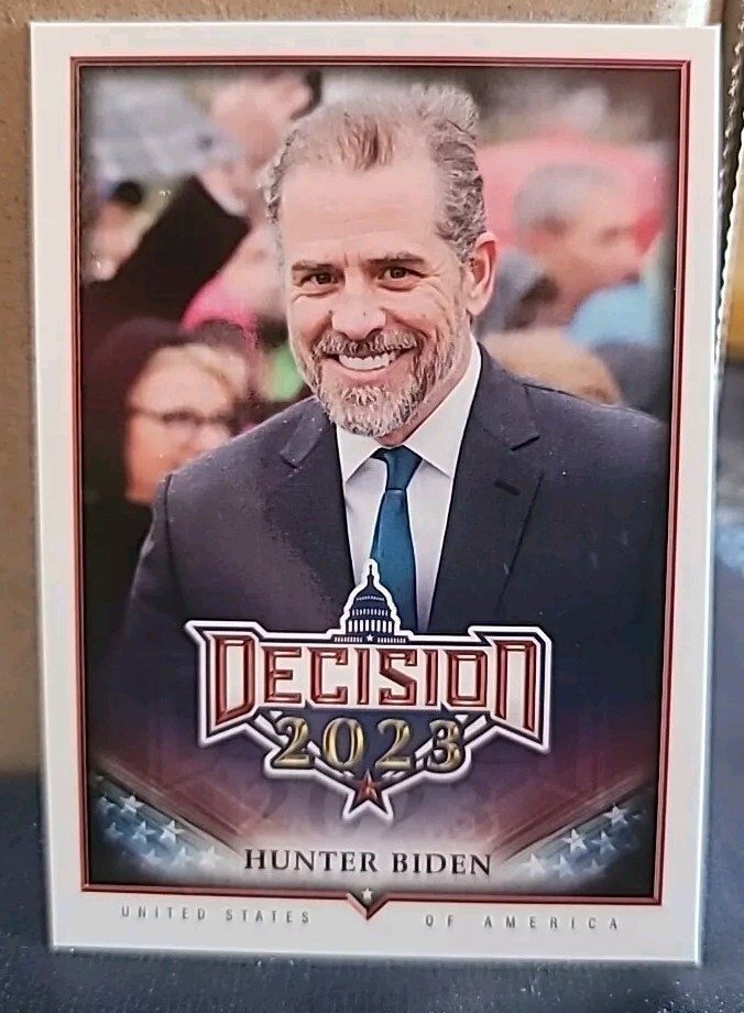 Decision 2022 Update 2023 Hunter Biden SHORT PRINT (SP) 2023 CARD #286