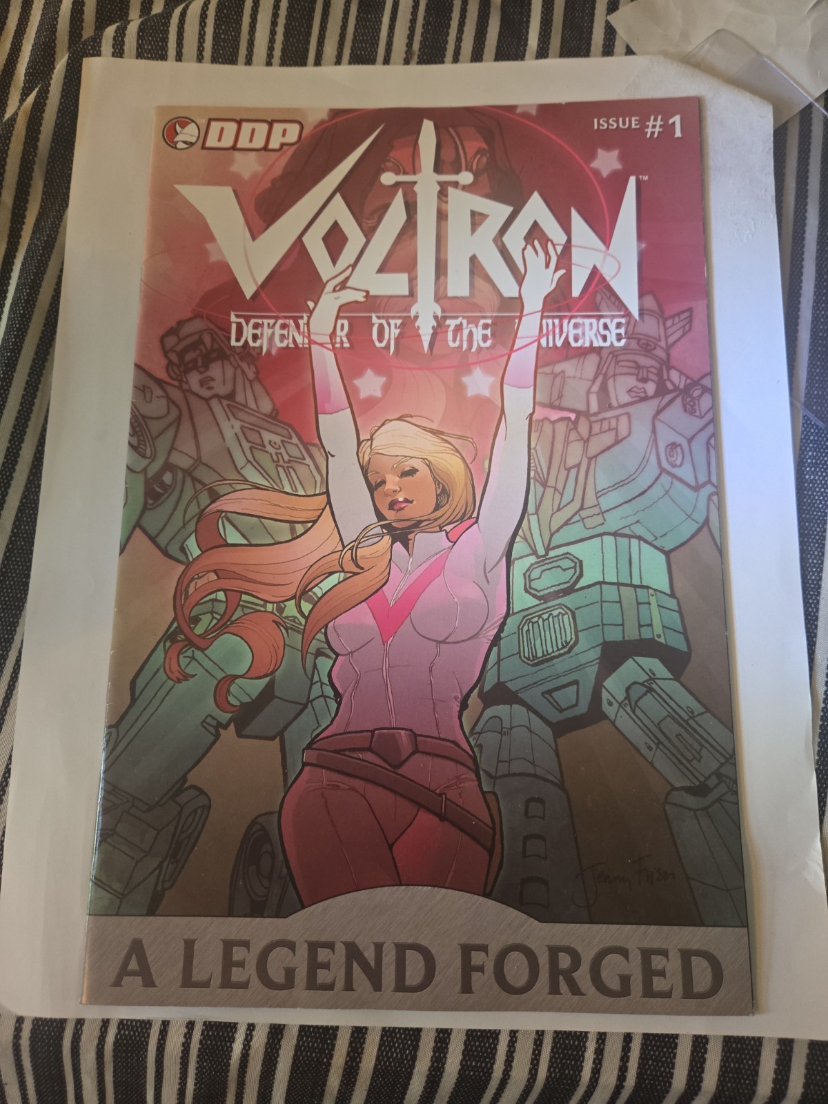 Voltron: A Legend Forged #1-C JENNY FRISON 1st Published Cover