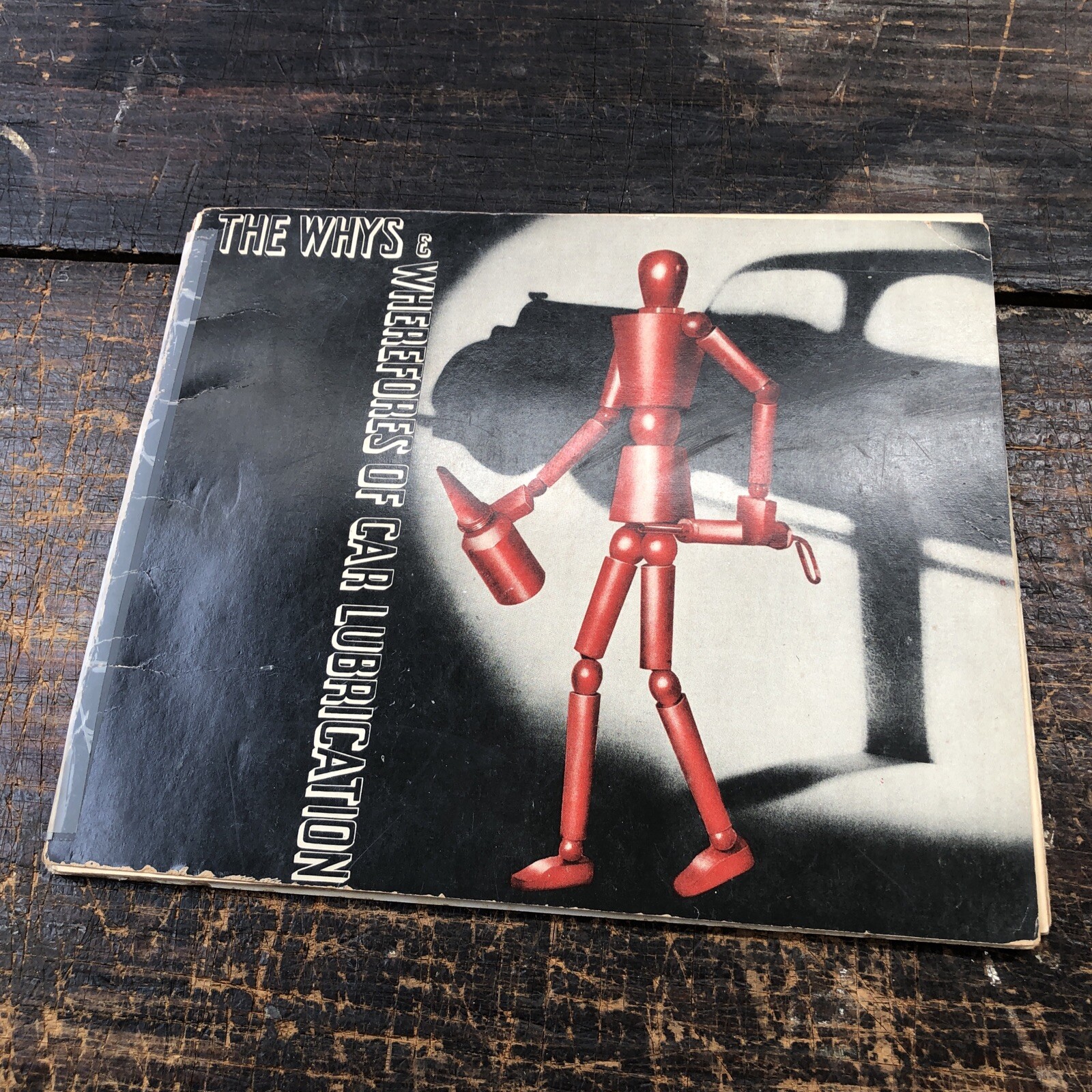 The Whys & Wherefores Of Car Lubrication Vintage Shell Publication Stickman