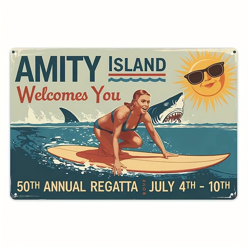 Vintage Metal Tin Sign \