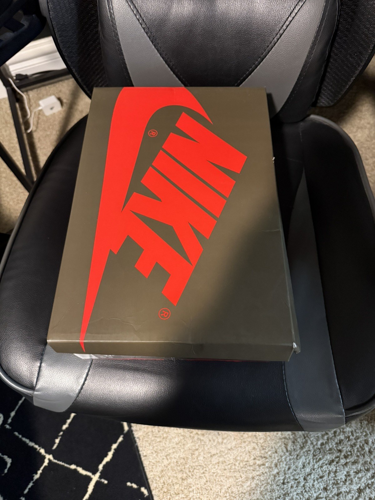 Nike Air Jordan 1 Low Travis Scott Original And Collectible Shoe Box Only 10 1\\2