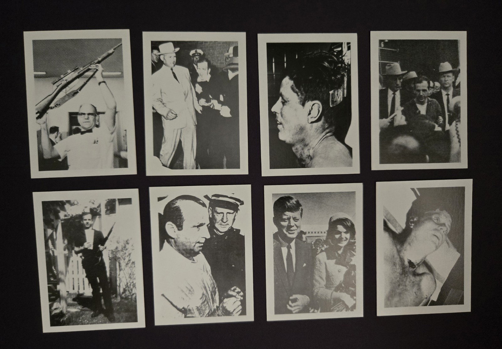JFK ASSASSINATION CARD LOT LOOK READ