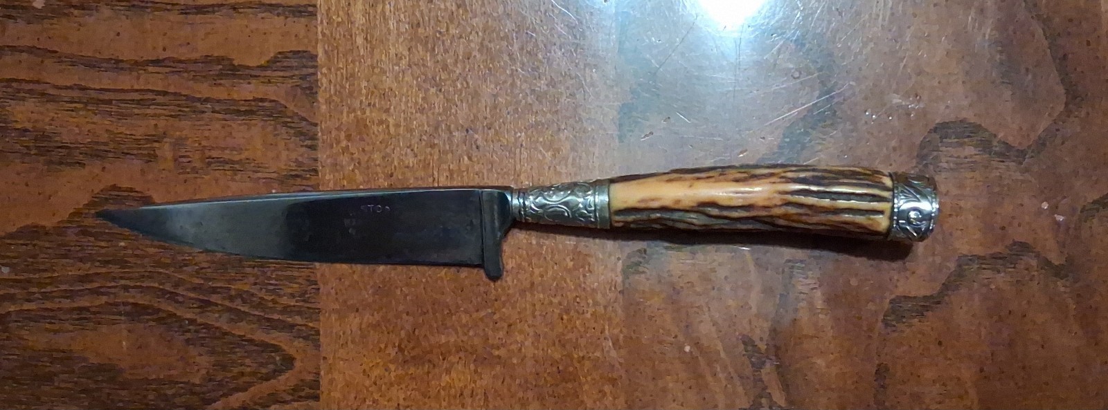 1925 German Hunting Knife in Remarkable Condition manufactured for A. Stopmar