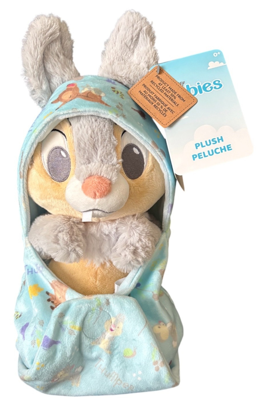 Disney Parks Thumper Babies Blanket Pouch Swaddle Plush Doll 11 Disney Parks Thumper Babies Blanket Pouch Swaddle Plush Doll 11