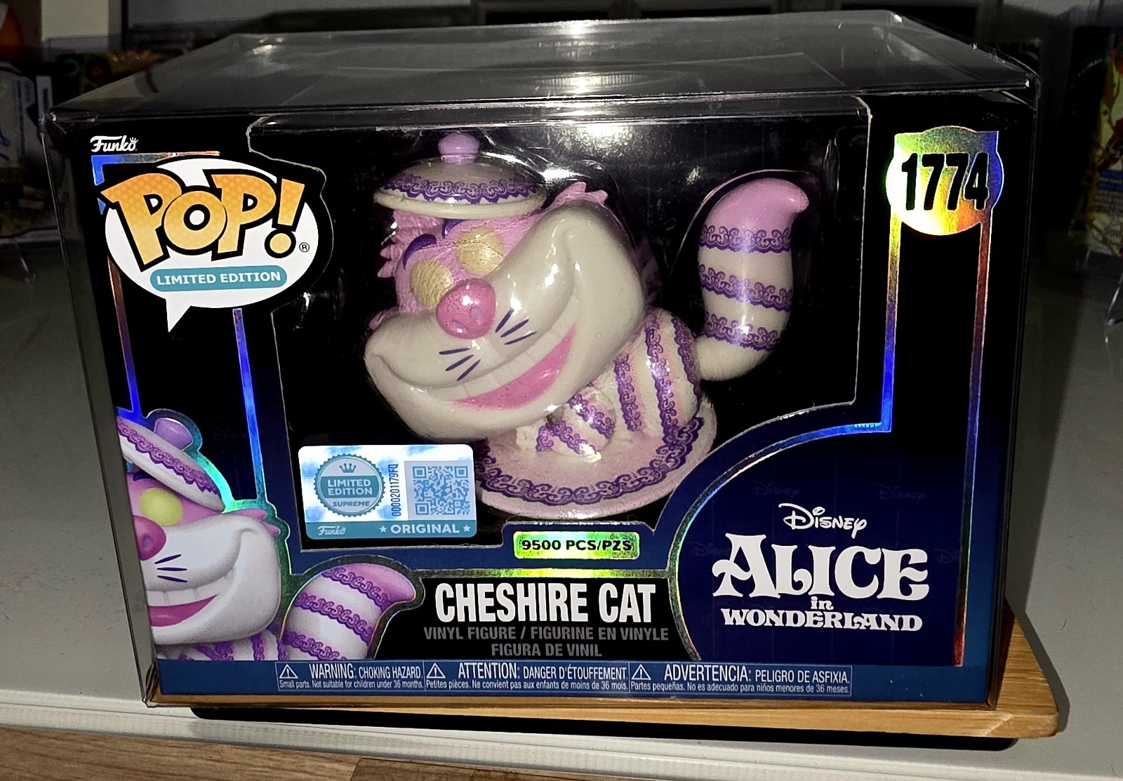 Funko Pop Cheshire Cat #1774 - Alice in Wonderland - Limited Edition - 9500 PCS