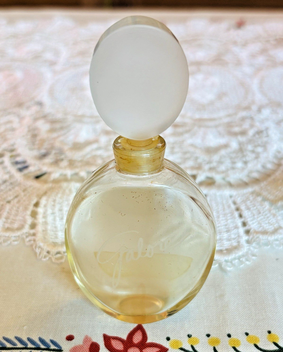 Rare Vintage Germaine Monteil Galore Perfume Bottle 0.33 oz Empty Collectible