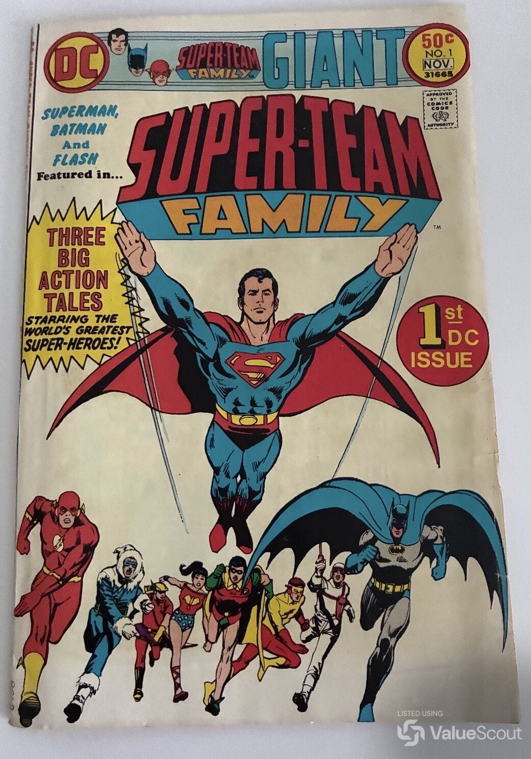 DC Comics Super-Team Family #1 1975 Comic Book