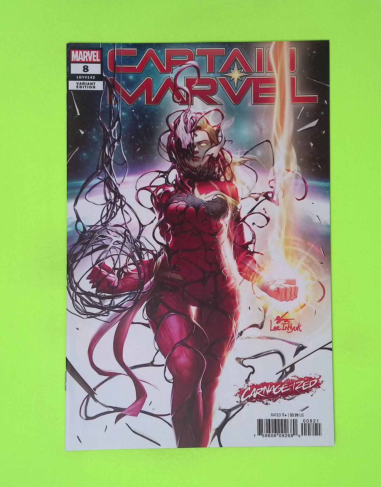 Captain Marvel #8c Vol. 9 2019 Marvel Comics Variant High Grade SD18-28