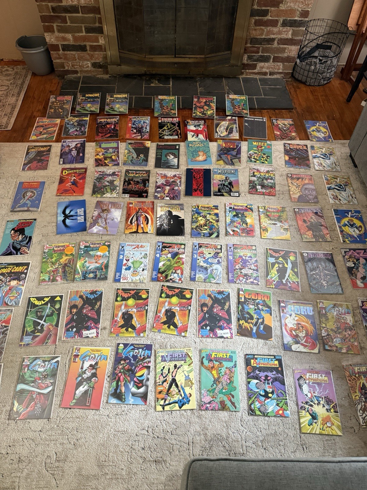 75 Comic Book Lot Mixed Marvel Manga Indie Sci-Fi Anime Vintage Collection READ