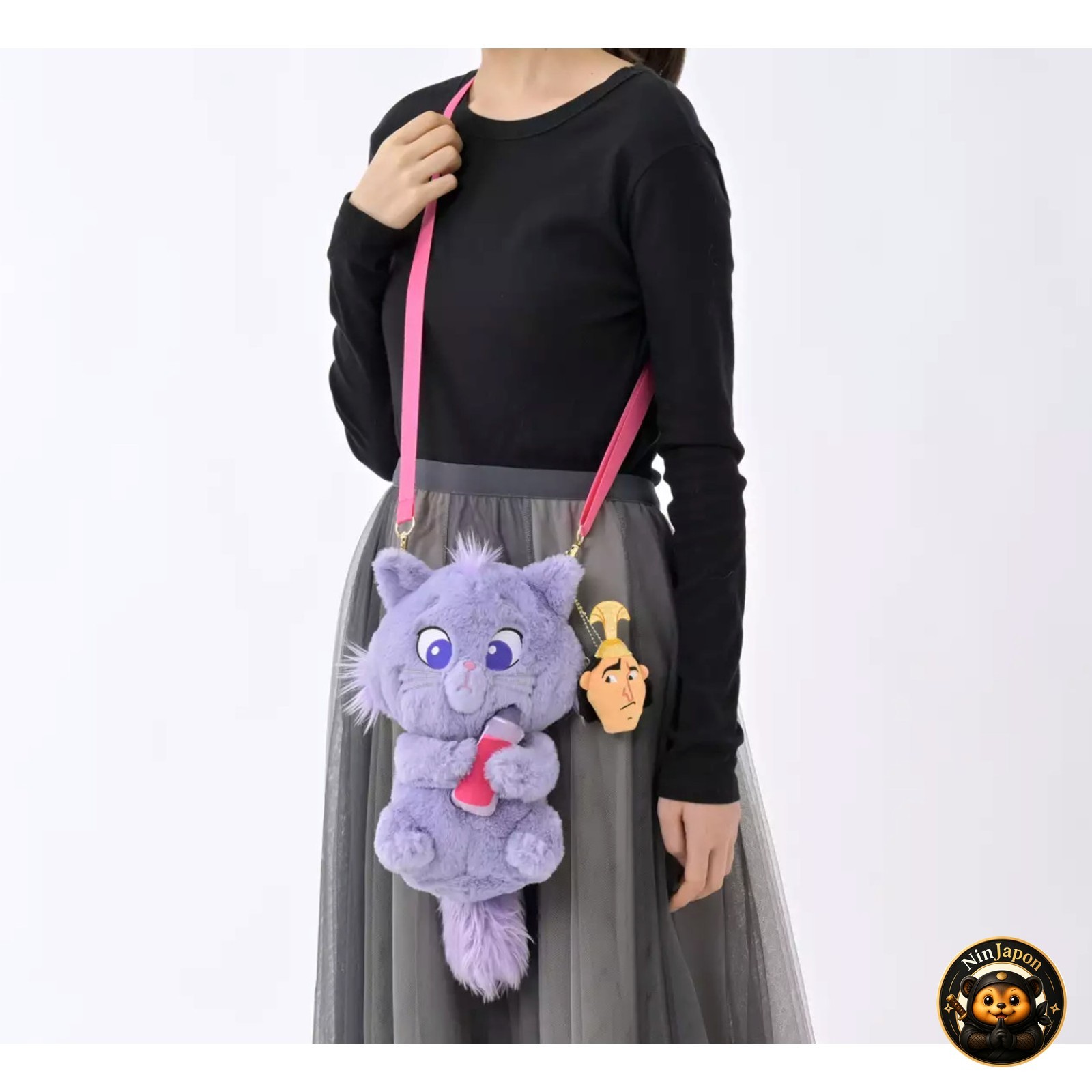 Tokyo Disney Store Yzma Kitty Kronk Multi-Pochette Emperor's New