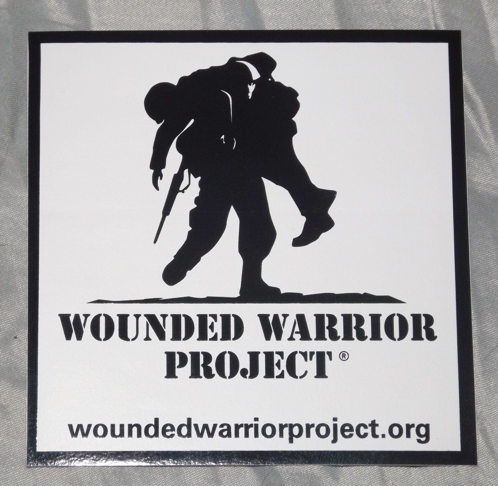 Wounded Warrior Project WWP Window Decal Sticker 4\