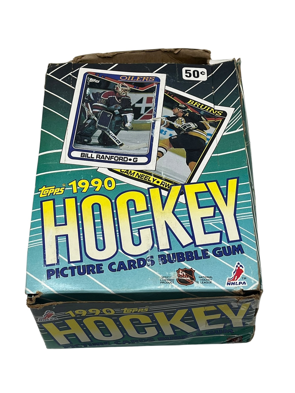 1990 Topps Hockey 36 Pack Wax Box