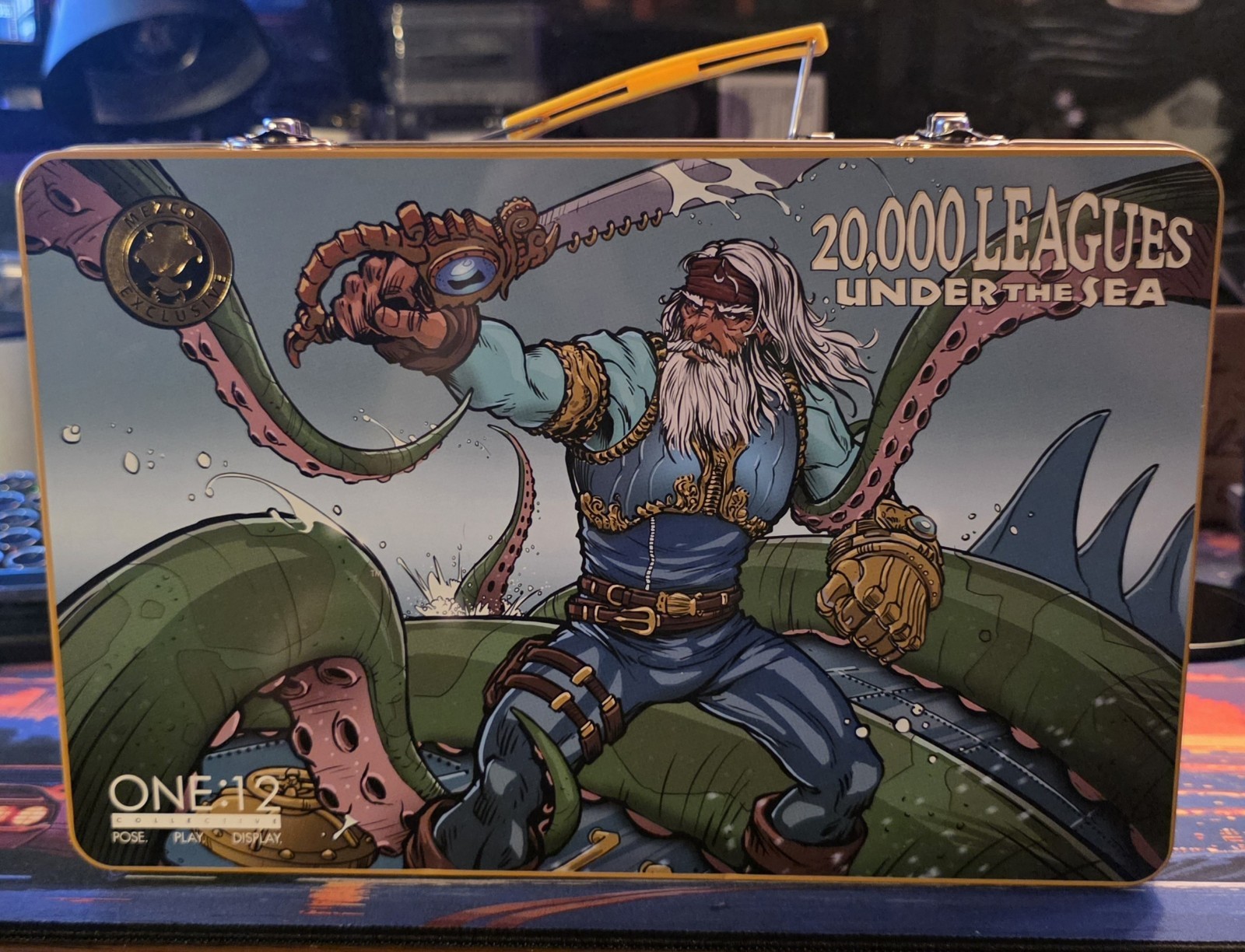 Mezco One 12 Collective Captain Nemo 20,000 Leagues Under the Sea Lunch Box ONLY