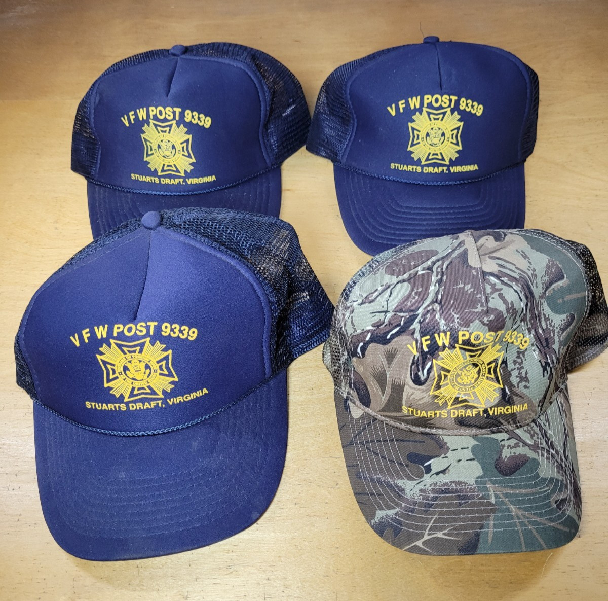 4 VFW Post 9339 Ball Caps