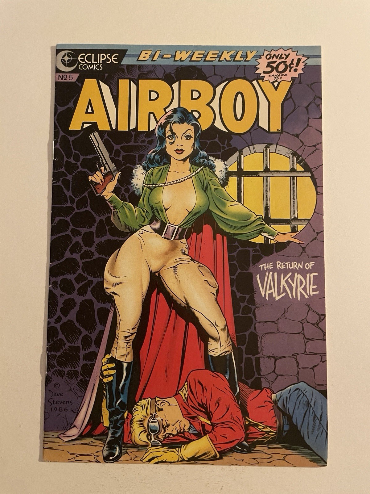 Airboy 5 Fine Fn 6.0 1986 Dave Stevens Eclipse