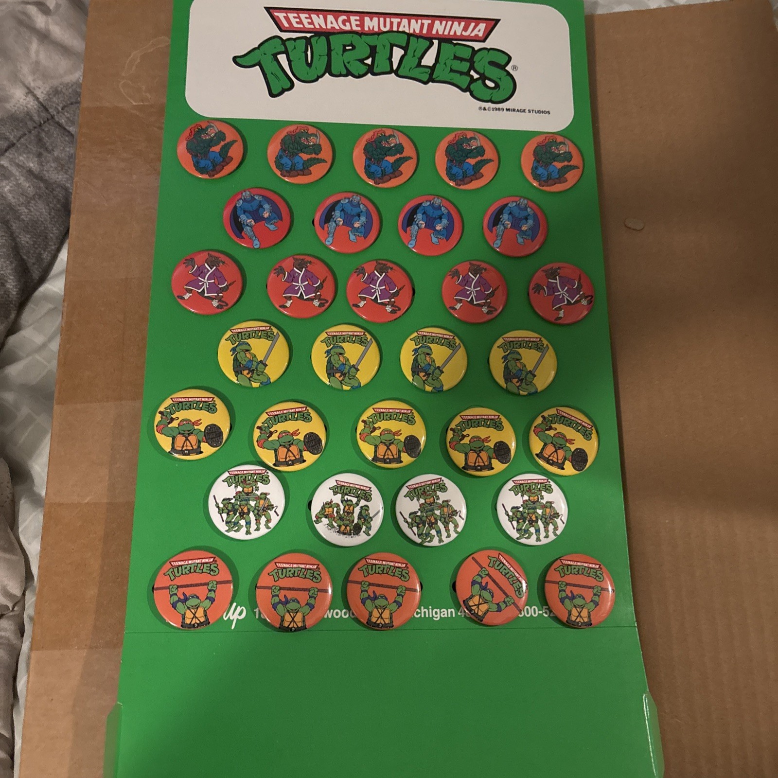 1989 Teenage Mutant Ninja Turtles 