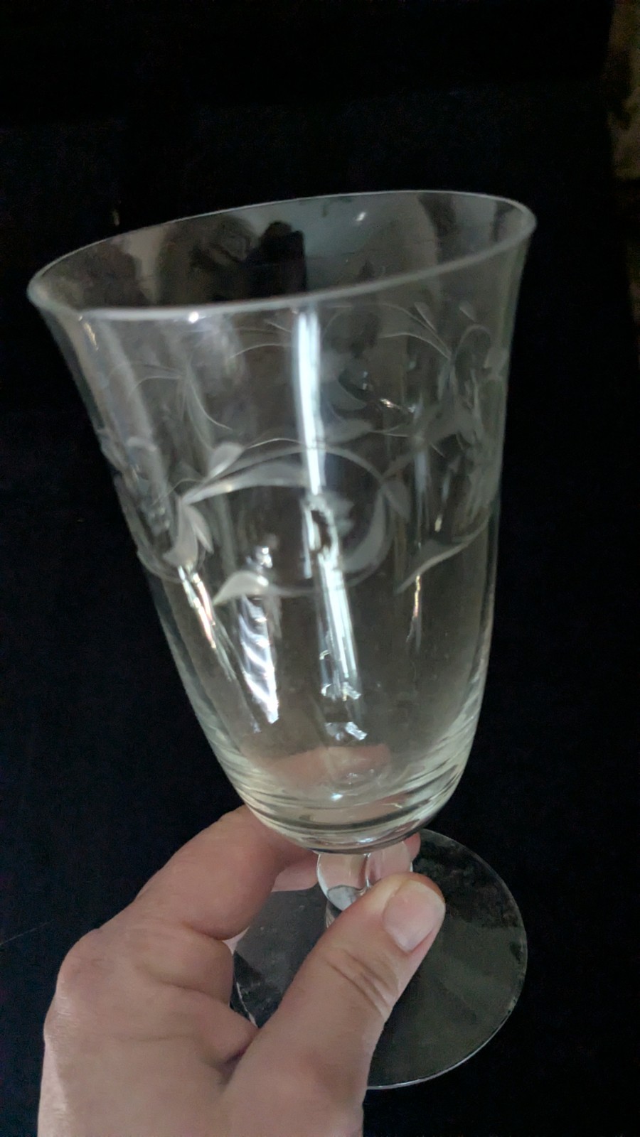 14 Heisey Moonglow Glasses Cut Thin Beautiful  