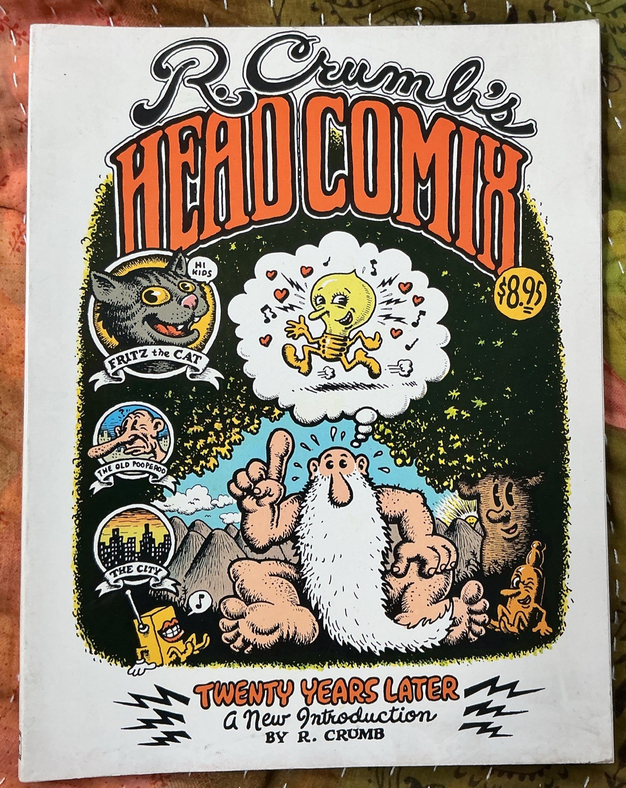 R CRUMB HEAD COMIX Twenty Years Later 1988 Softcover
