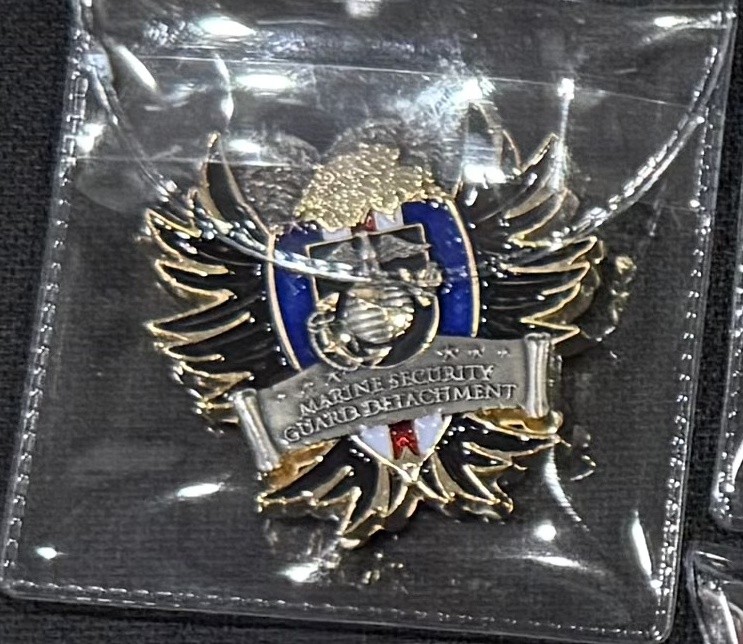 Marine Security Guard Detachment MSG Challenge Coin Geneva Switzerland