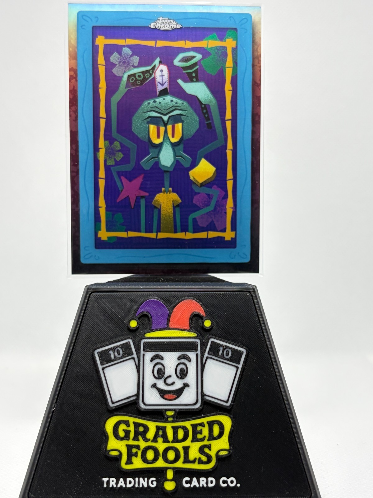 2025 Topps Chrome SG-14 - SpongeBob Squidward's Gallery - Shane Houston SSP