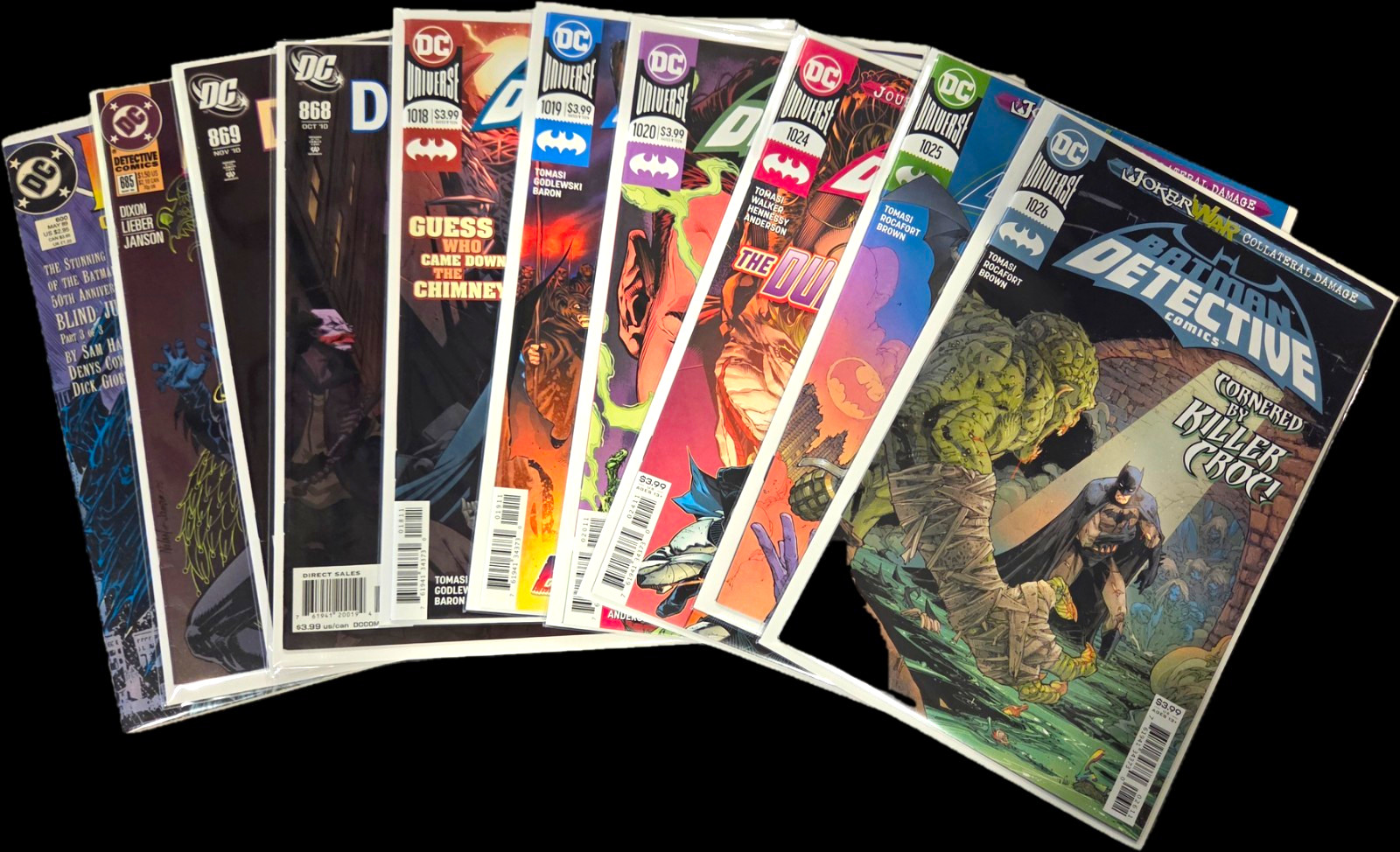 Batman Detective Comics Lot #600 685 868 869 1018 1019 1020 1024 1025 1026 Batman Detective Comics Lot #600 685 868 869 1018 1019 1020 1024 1025 1026