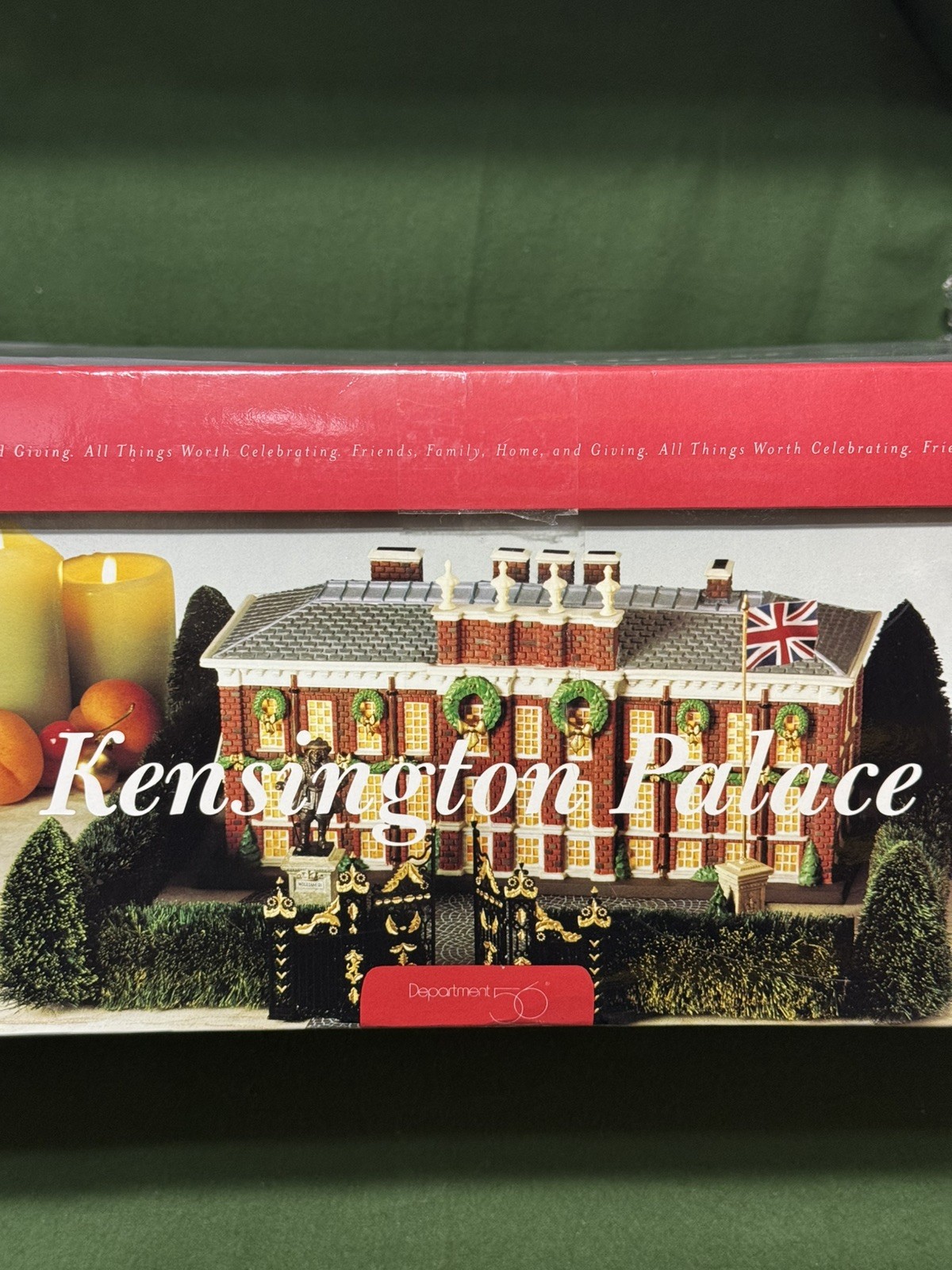 Dept 56 Dickens Village:  Kensington Palace  Set  58309  (read)