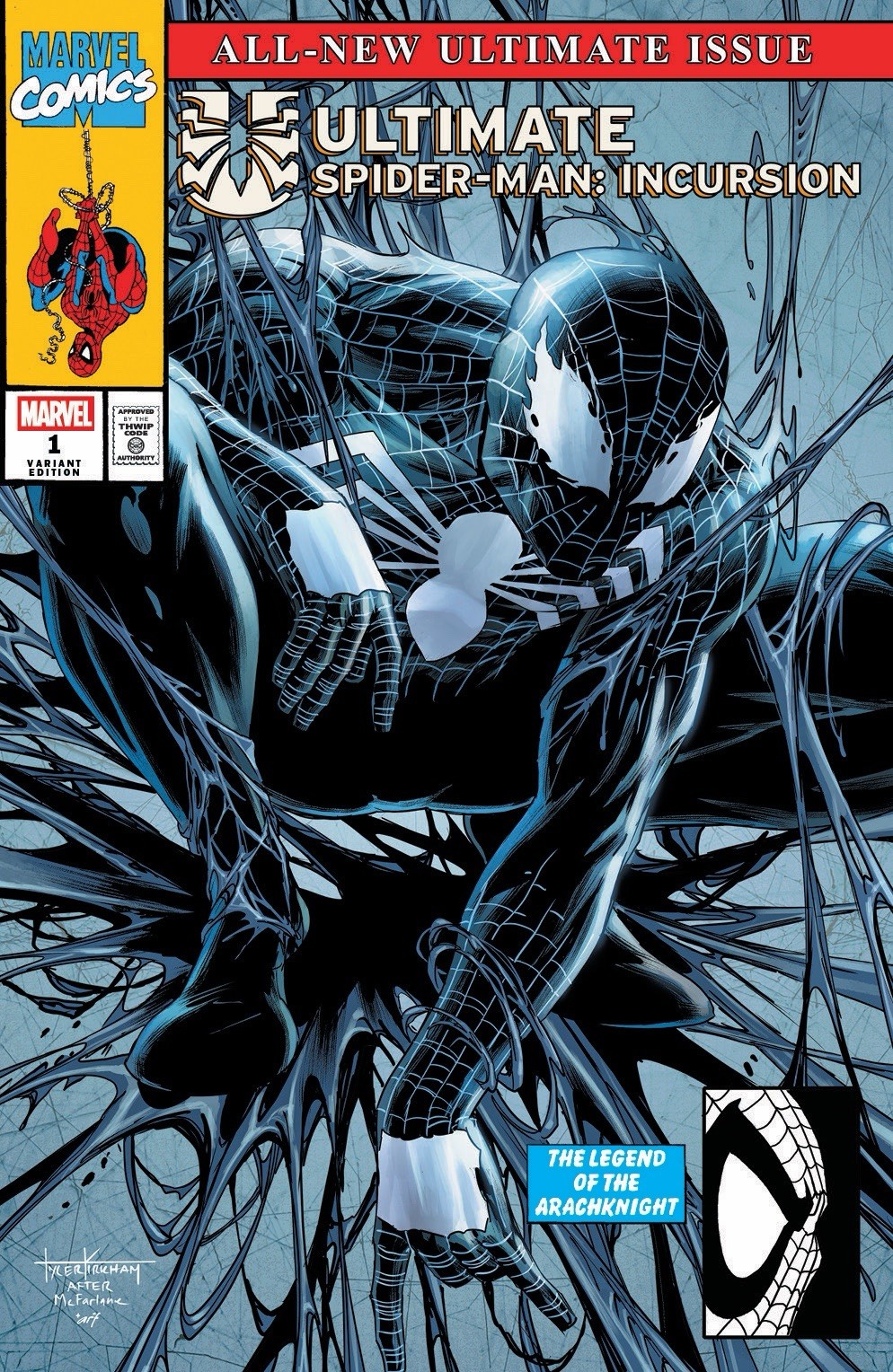 🔥 ULTIMATE SPIDER-MAN INCURSION #1 TYLER KIRKHAM Trade Dress Variant LTD 3000 🔥 ULTIMATE SPIDER-MAN INCURSION #1 TYLER KIRKHAM Trade Dress Variant LTD 3000