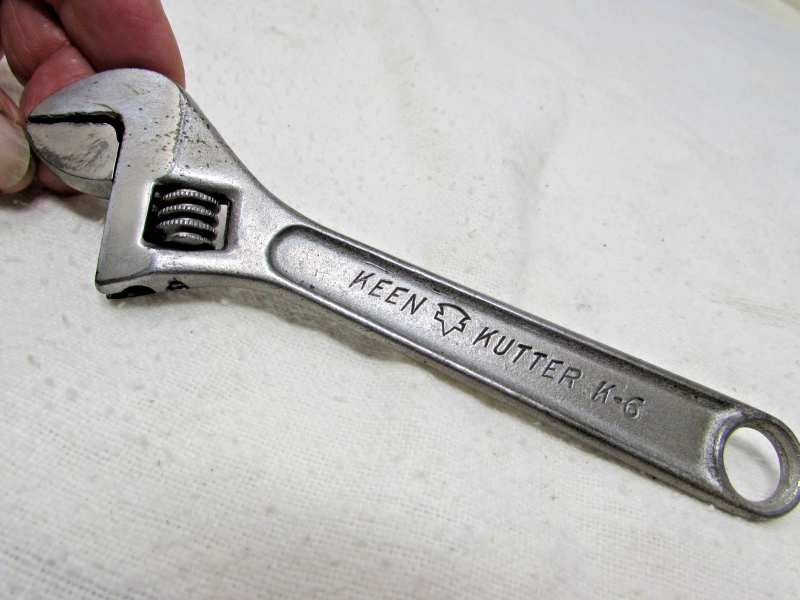 Nice Clean Keen Kutter K-6 Shapleigh's St Louis Adjustable Wrench Nice Clean Keen Kutter K-6 Shapleigh's St Louis Adjustable Wrench