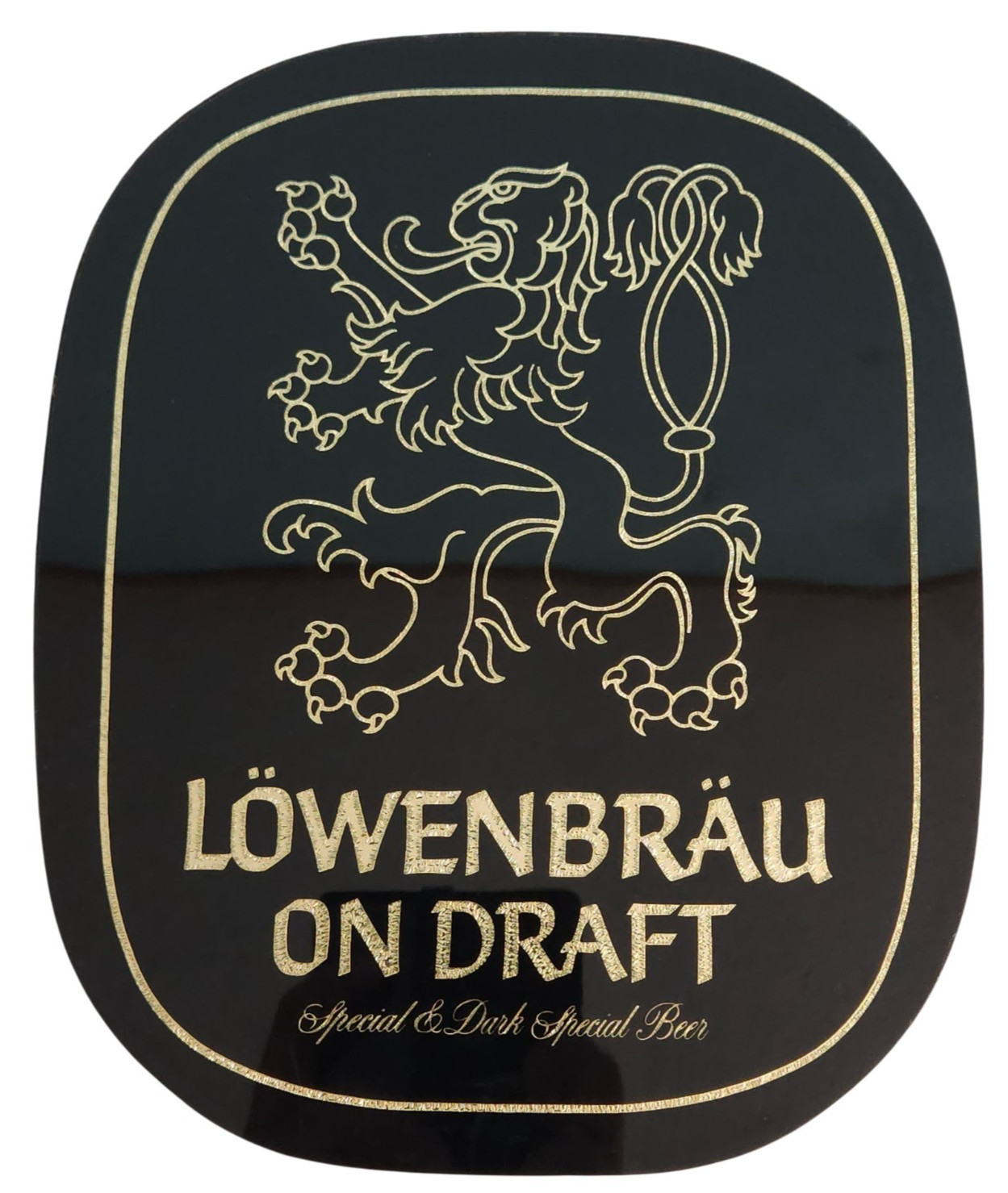 Vintage 1979 Lowenbrau Beer Sign Special & Dark Special Beer With Easel 12\