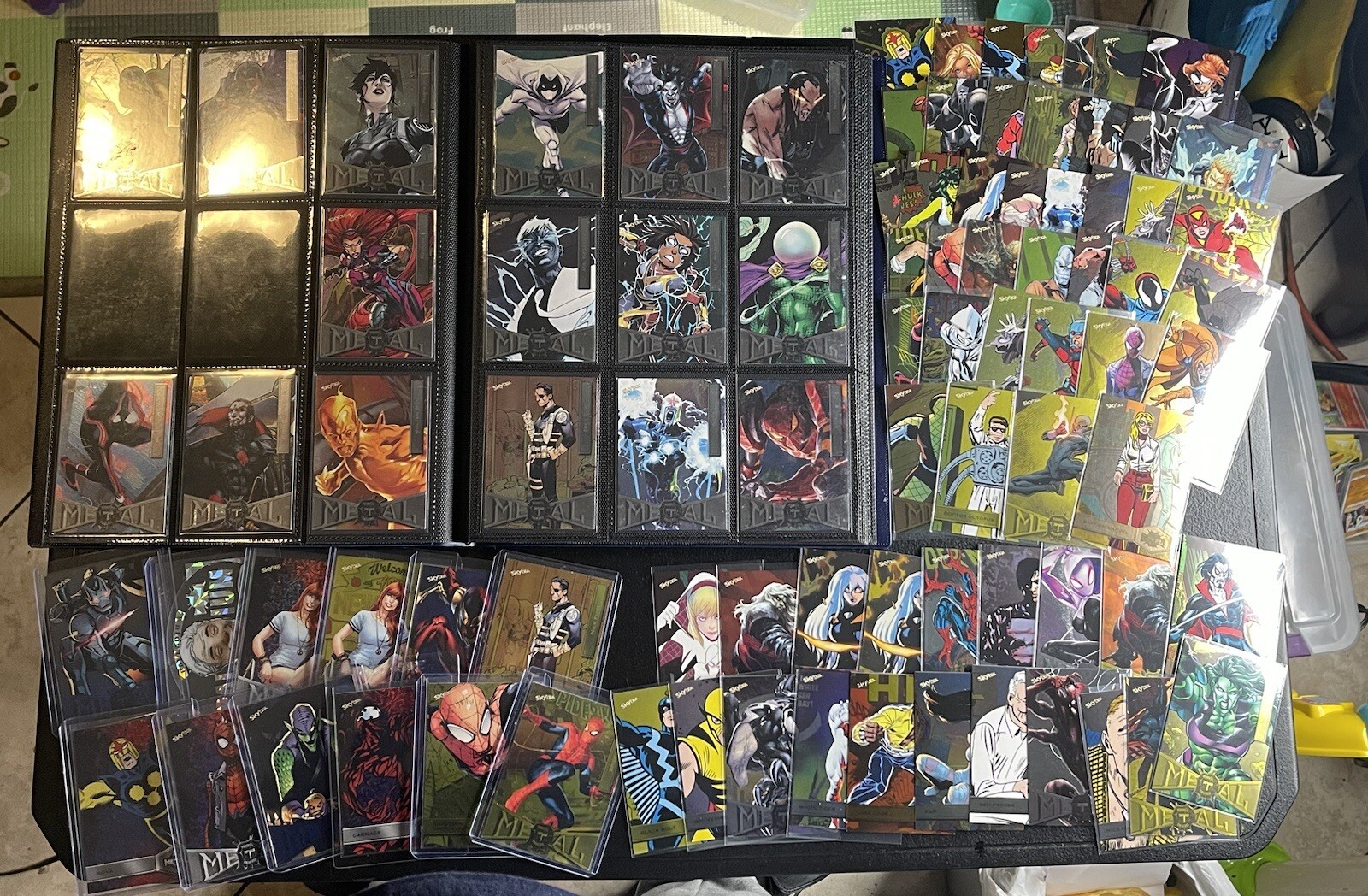 2021 SkyBox Metal Universe Spider-Man Collection