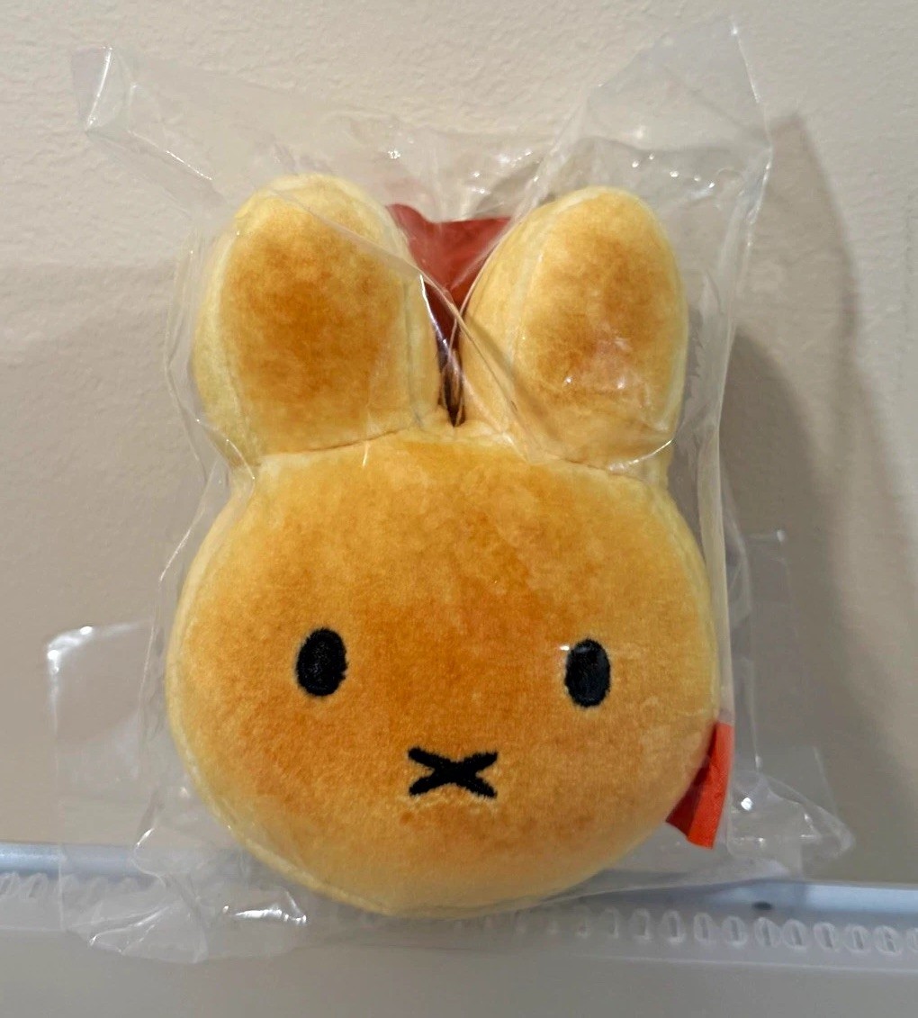 Miffy Baked Bread Plush – Korea – NEW in Original Packaging