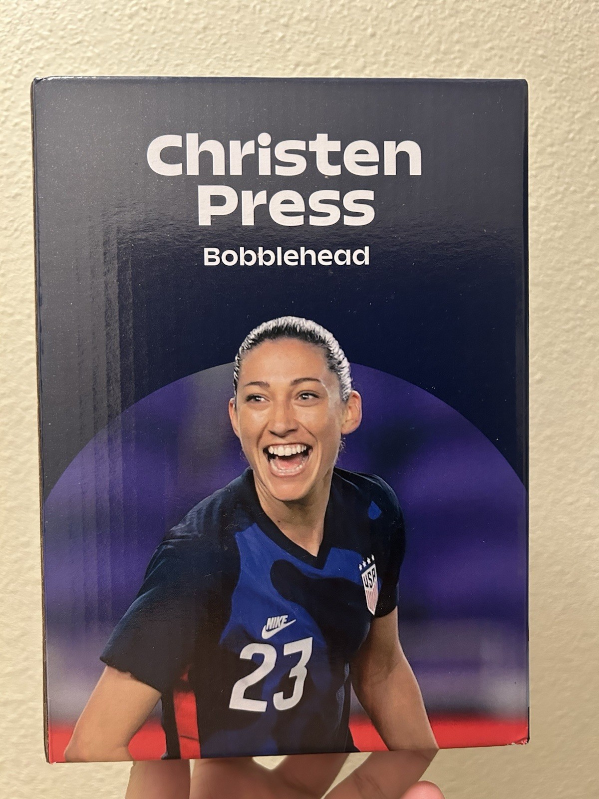 Christen Press USA Soccer USWNT 2026 Bobblehead #23 New In Box Limited Edition