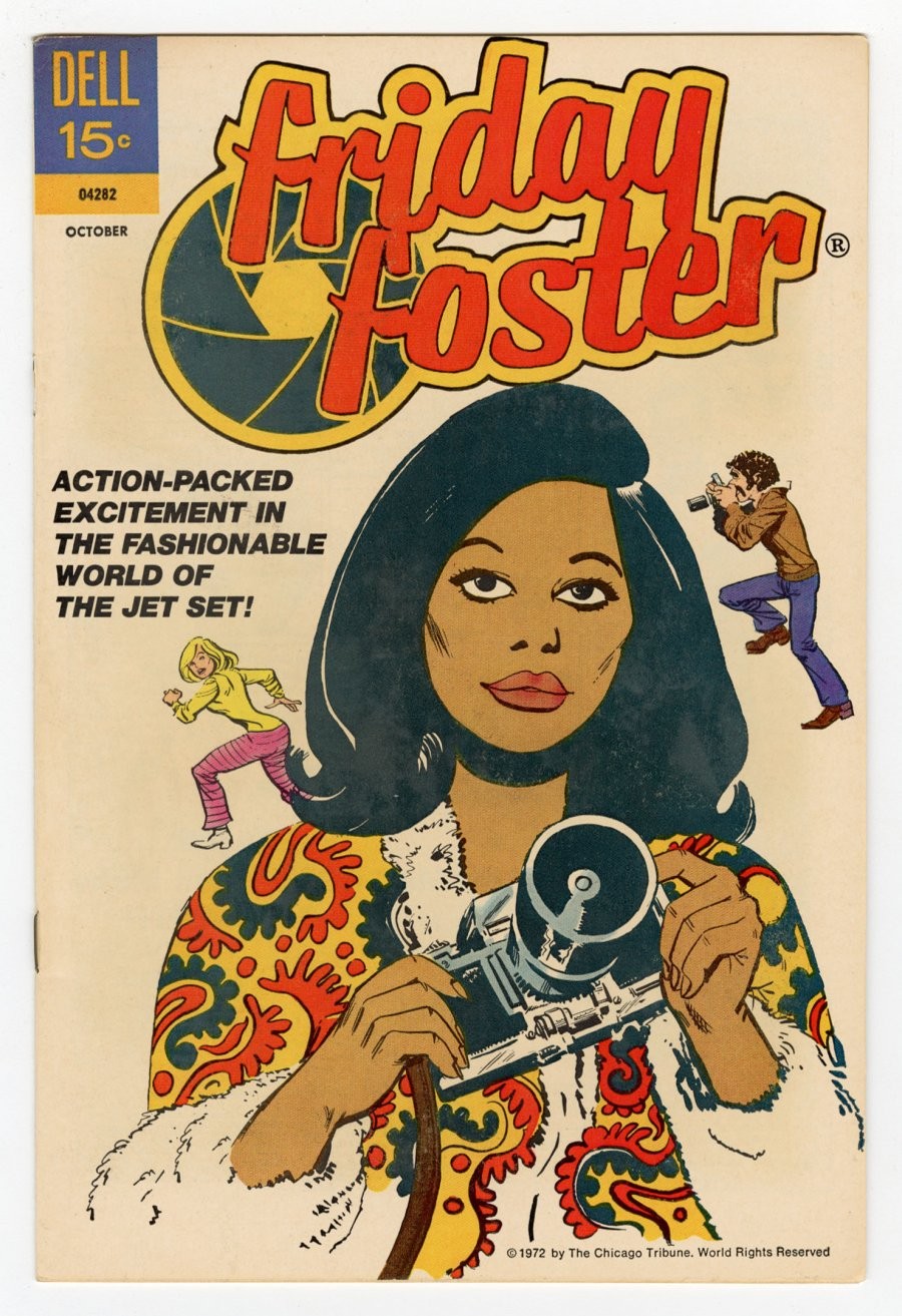Dell - FRIDAY FOSTER (1972) #1 - Grade 9.0 - Comic Book