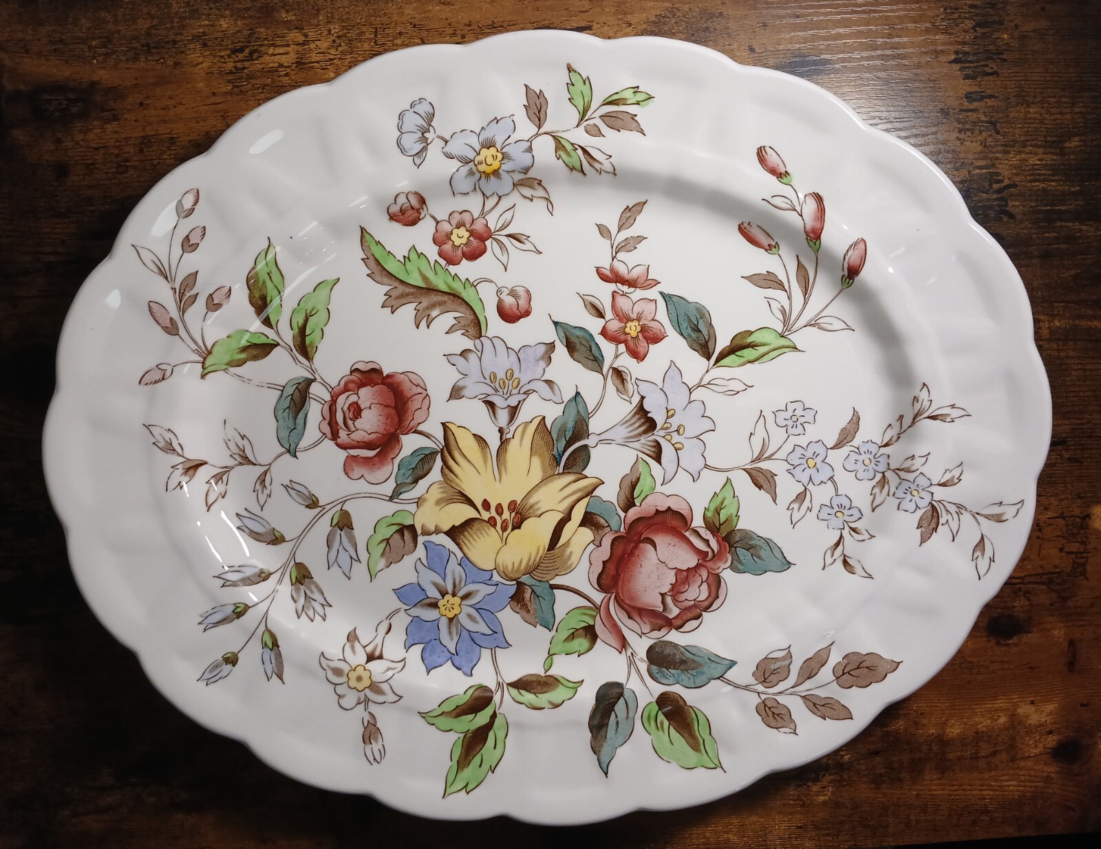 *Rare Vintage* Booths Flowerpiece* 14