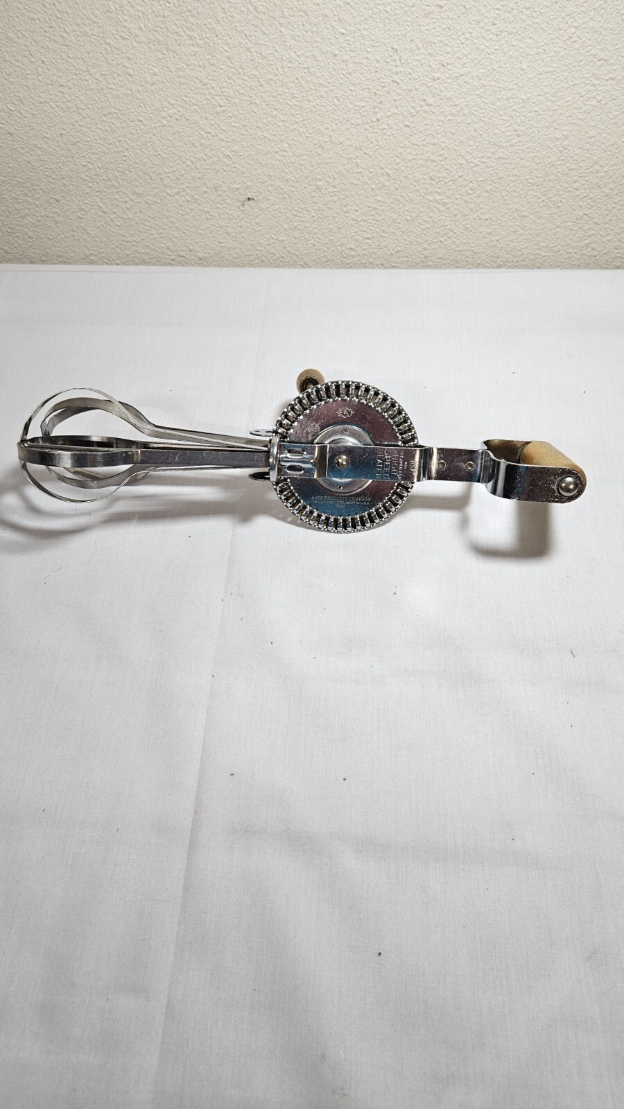Vintage A&J high speed eggbeater