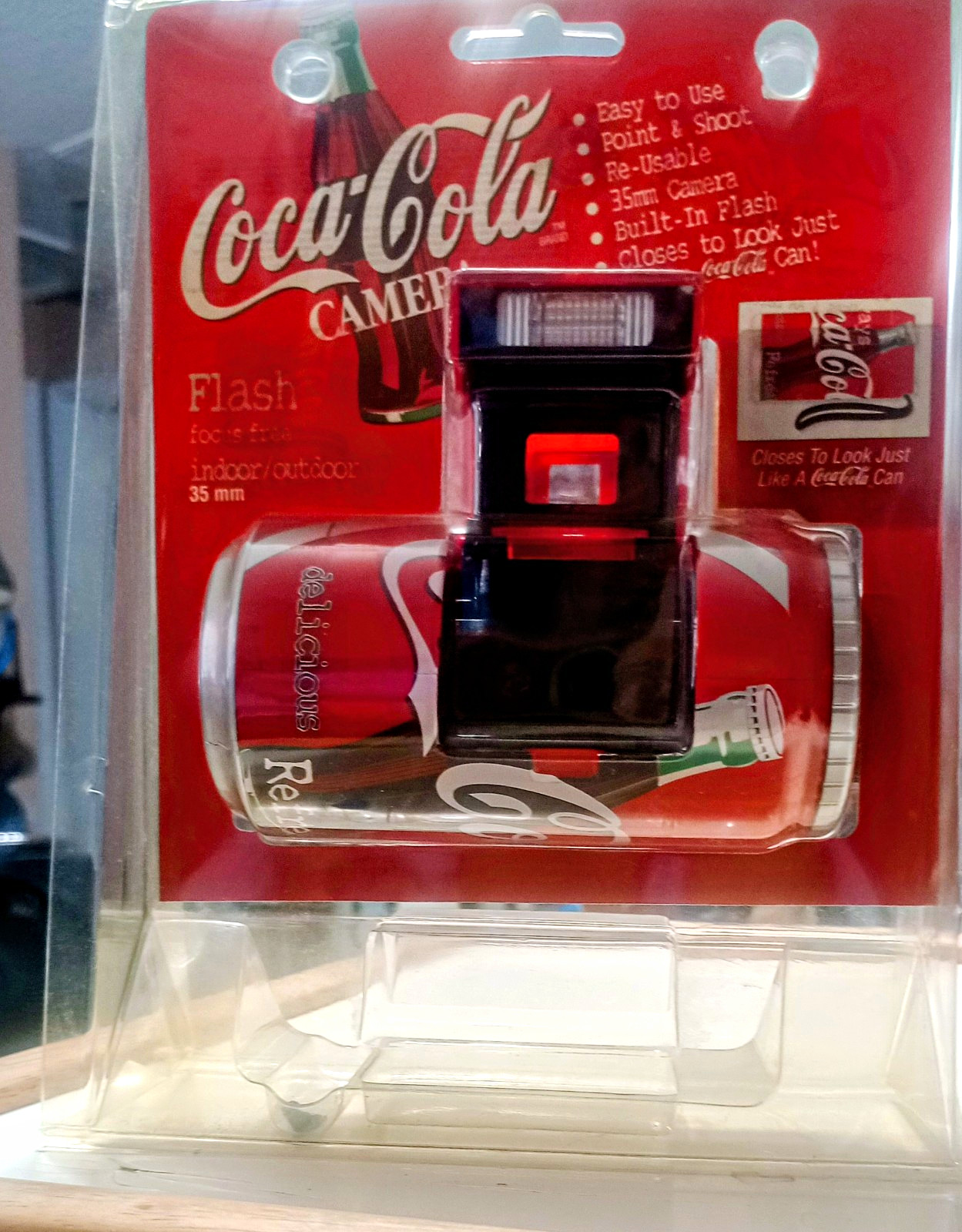 Vintage 1999 Coca-Cola 35mm Can Camera | Brand New Factory Sealed