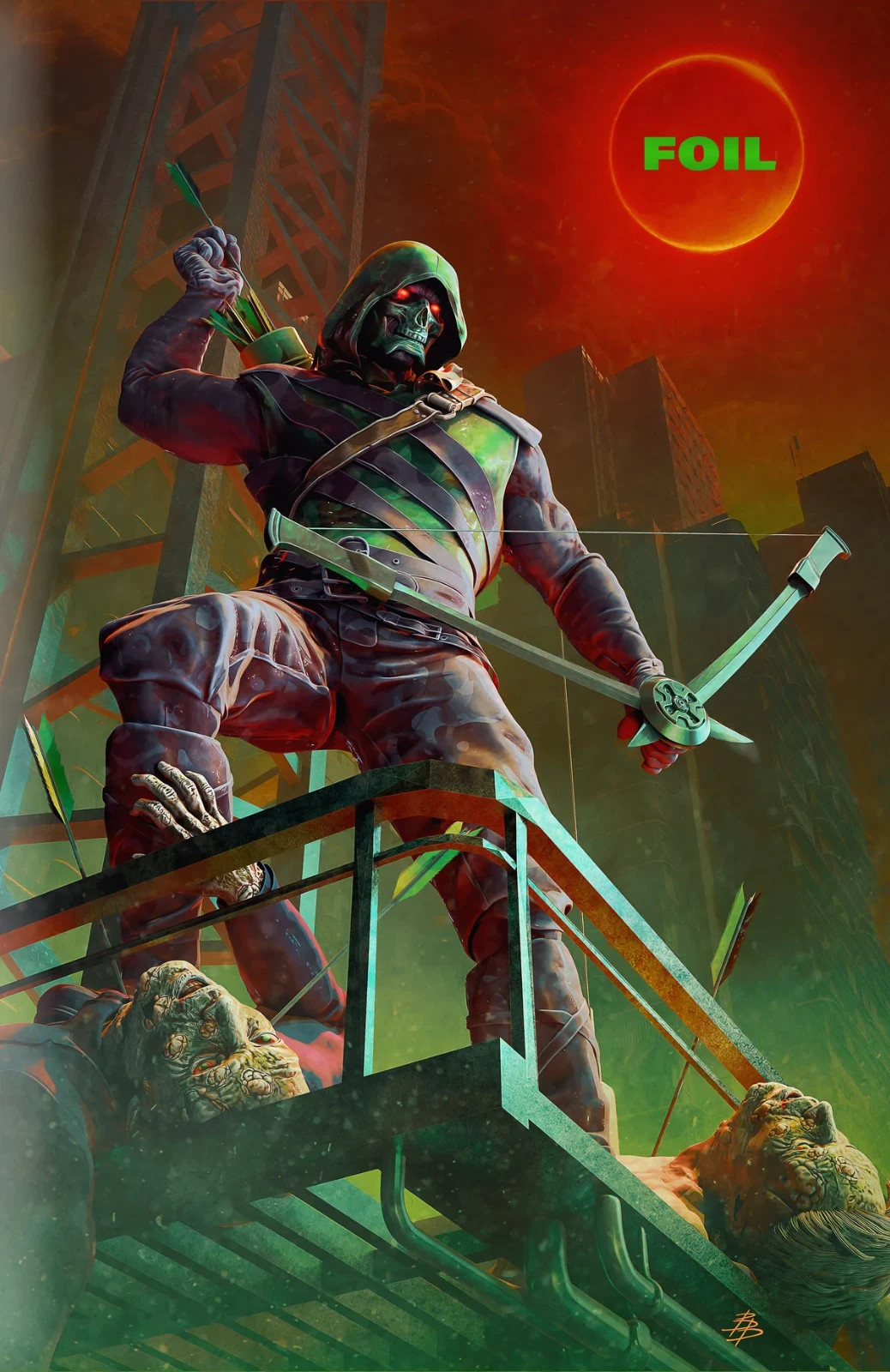 ABSOLUTE GREEN ARROW #1 BJORN BARENDS VIRGIN FOIL VARIANT NM 2026 PRESALE  5/20