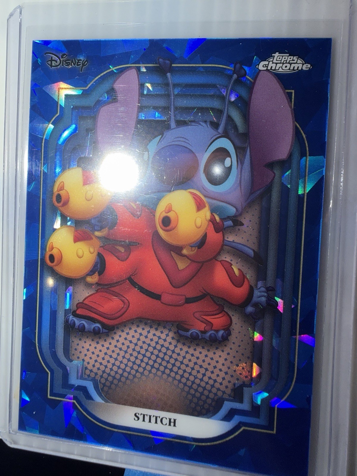Topps 2024 Topps Chrome Sapphire Disney Stitch #93
