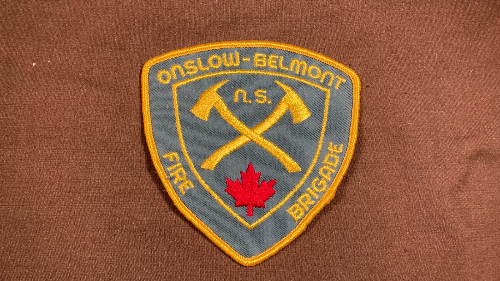 Onslow Belmont Nova Scotia Canada Fire Department Patch Lot Firefighter Vintage Onslow Belmont Nova Scotia Canada Fire Department Patch Lot Firefighter Vintage