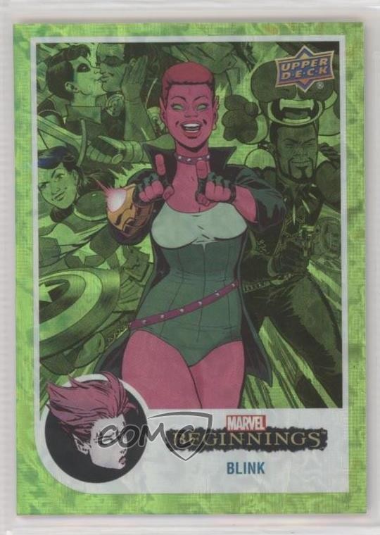 2022 Upper Deck Marvel Beginnings Vol 2 Series 1 40/61 Blink #134 12np